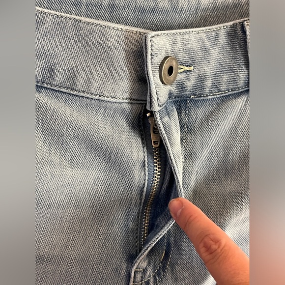 HALARA Light Blue Flare & Wide Leg Jeans size S - Picture 8 of 12